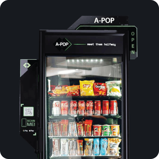 A-POP smart vending machine